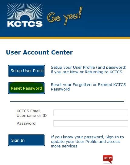 User ID. . Kctcs email
